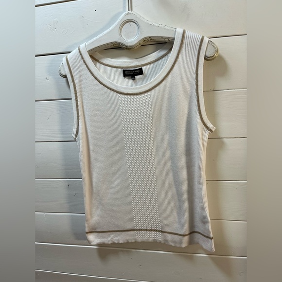 JONES NEW YORK – White Knit Tank Top (2X) - Picture 4 of 7